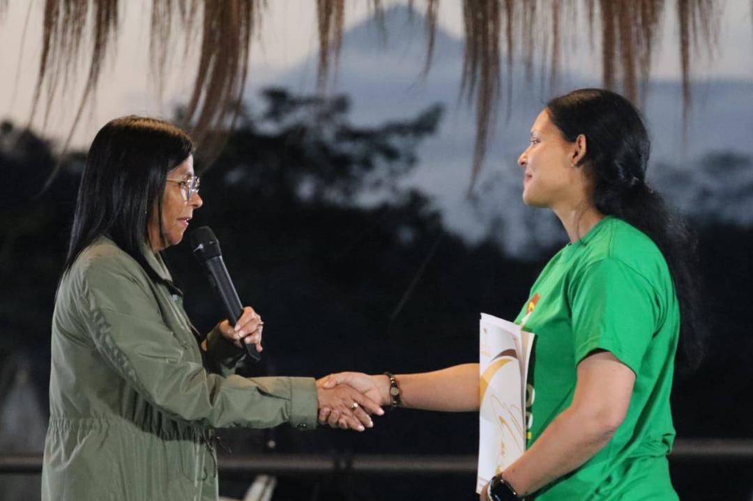 Presidenta encargada Delcy Rodríguez convocó a la “Gran Unión Nacional Productiva" desde el campo Mirandino