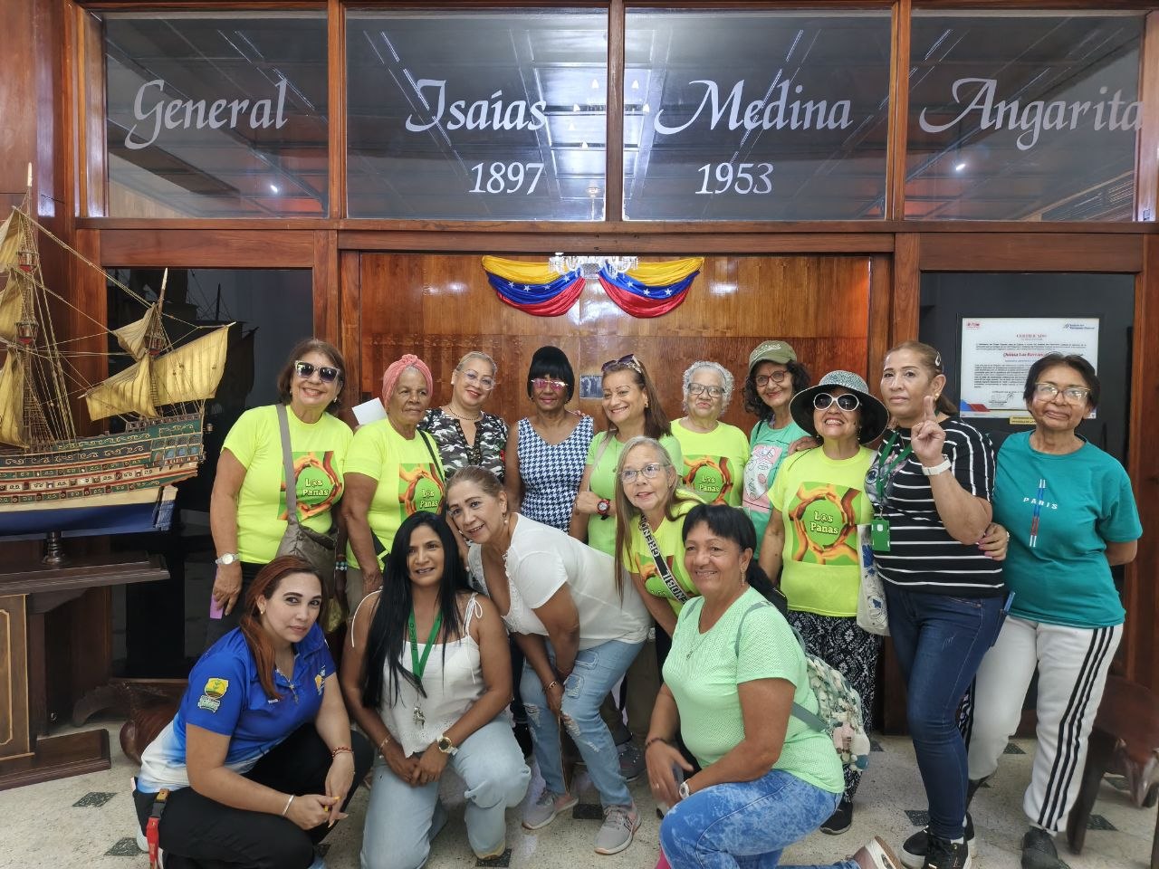 El Instituto Nacional de Tierras recibe al Club de la casa de las Abuelas "Las Panas" en sus instalaciones patrimoniales y tecnológicas